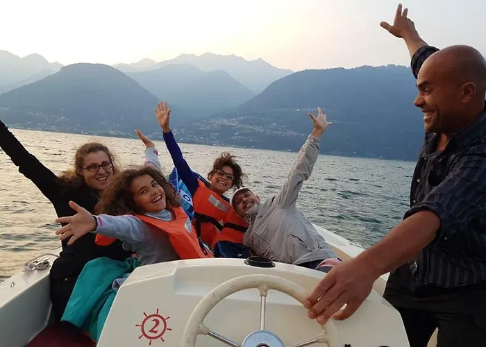 Foreground Lakefront Bike&boat& Scooter * Colico